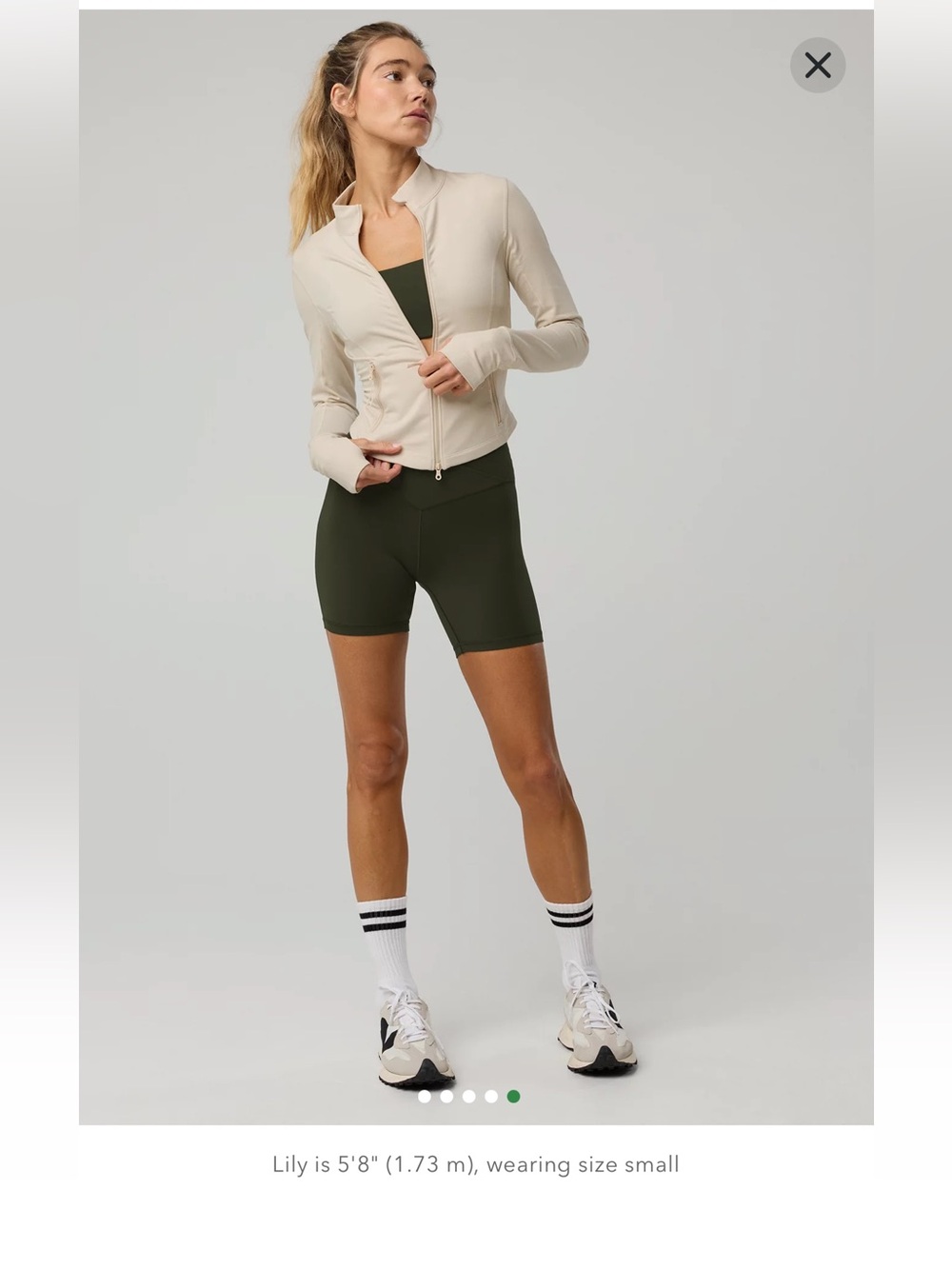 OFFLINE By Aerie Real Me Crossover High Waisted 5" Bike Short